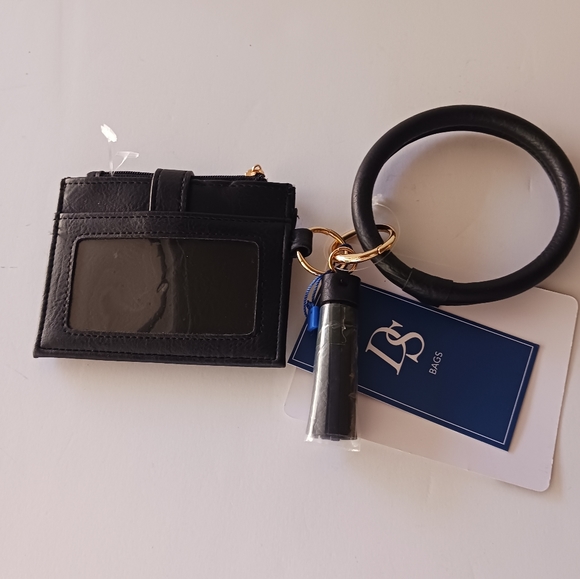 DS Wristband Bracelet Keychain Pocket Credit Card Holder - Picture 2 of 7